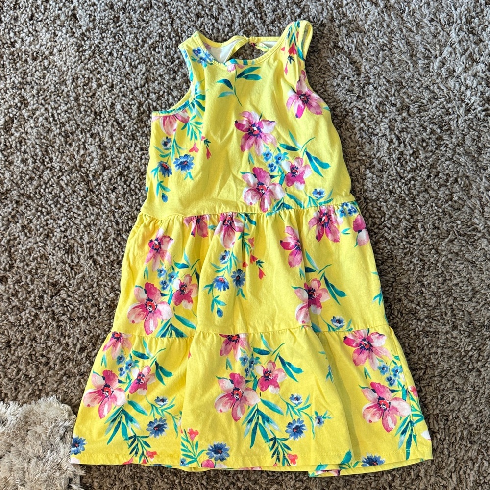 Rumi & Ryder Yellow Floral Maxi Dress